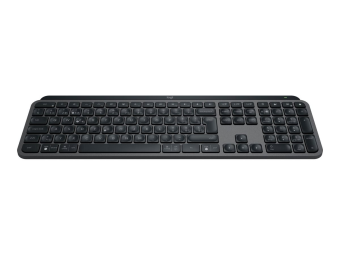 Logitech MX Keys S - Tastatur - hinterleuchtet - kabellos - Bluetooth LE - QWERTY - Nordisch (DänischFinnischNorwegischSchwedisch)