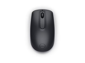 Dell WM118 - Maus - optisch - 3 Tasten - kabellos - 2.4 GHz - kabelloser Empfänger (USB)