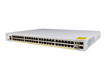 Cisco Catalyst 1000-48P-4X-L - Switch - managed - 24 x 101001000 (PoE+)