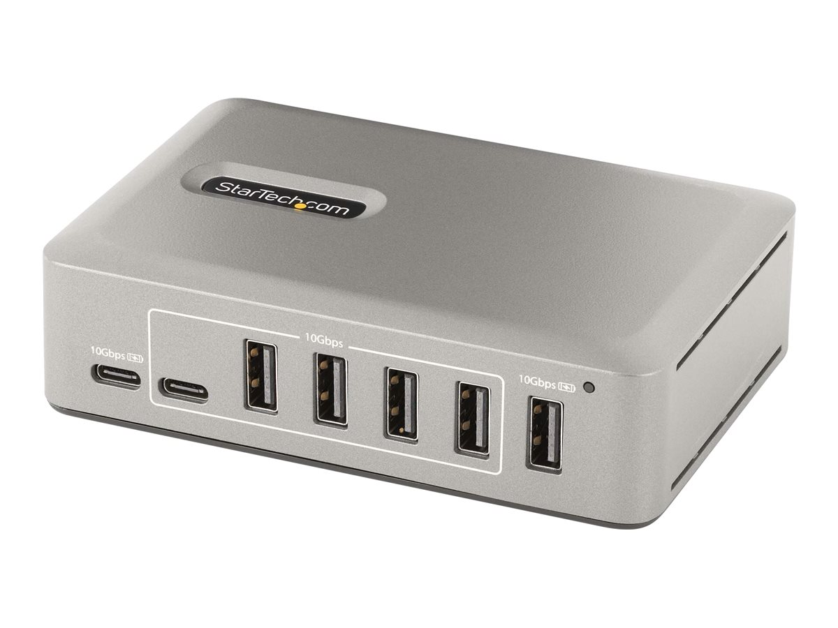 StarTech.com 10-Port USB-C Hub, USB C VerteilerSplitter mit Netzteil