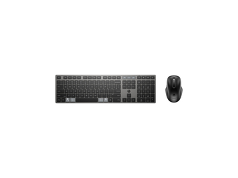 HP 720 Multi-Device Rechargeable Wireless Keyboard And Mouse - Tastatur - Bluetooth