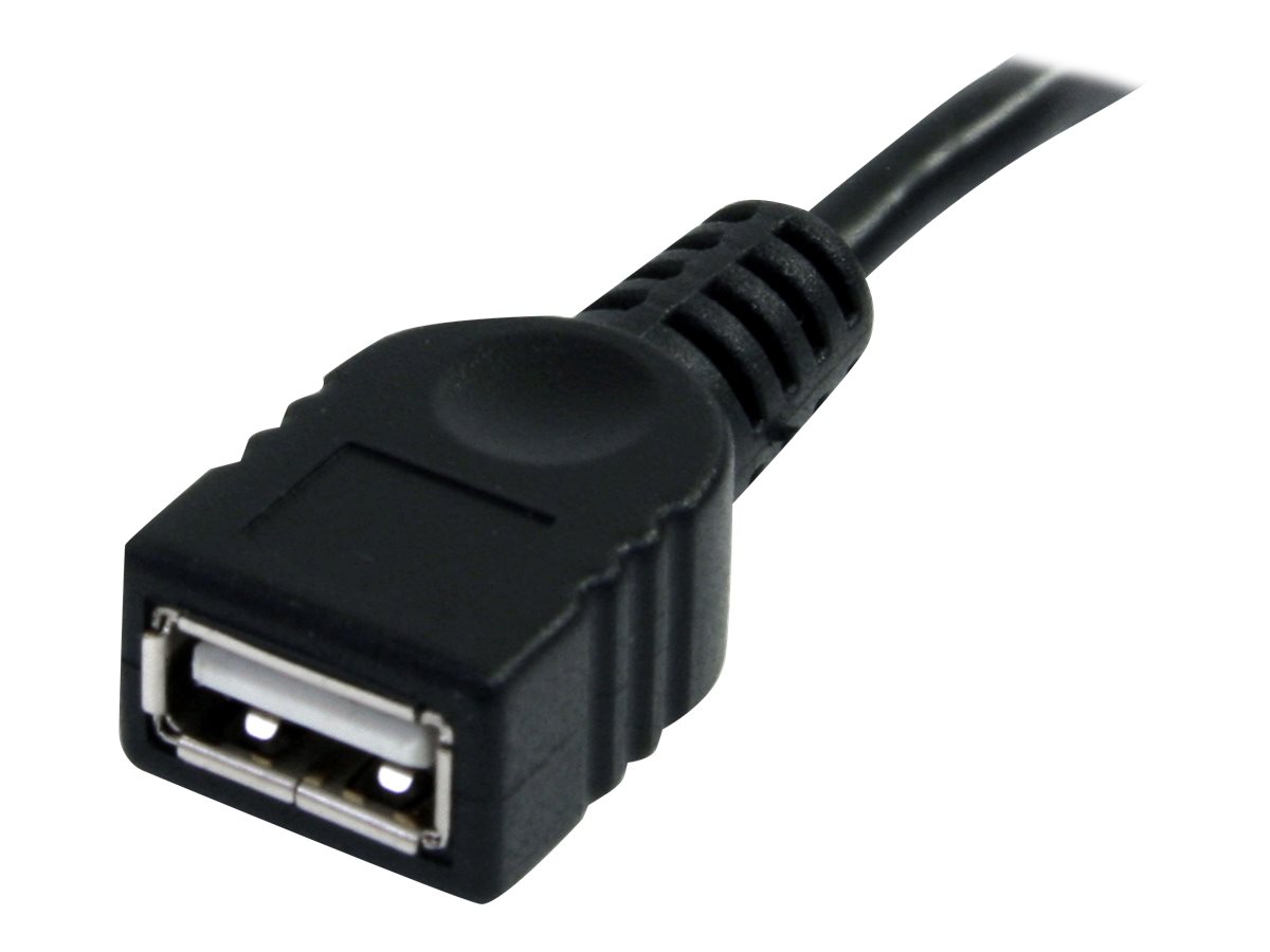 StarTech.com 1,8m USB 2.0 A Verlängerungskabel - Stecker  Buchse - USB Verlängerung - Schwarz - USB-Verlängerungskabel - USB (M)