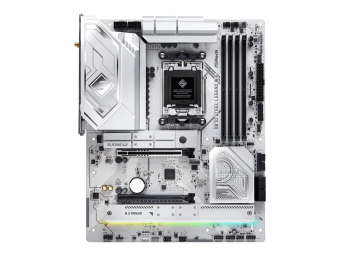 ASRock X870 Steel Legend WiFi - Motherboard - ATX - Socket AM5 - AMD X870 Chipsatz - USB4, USB 3.2 Gen 1, USB 3.2 Gen 2, USB-C 3.2 Gen 2x2 - 2.5 Gigabit LAN, Wi-Fi 7, Bluetooth - Onboard-Grafik (CPU erforderlich)