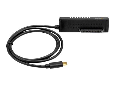 StarTech.com USB-C auf SATA Adapter Kabel - für 2,5  3,5" SATA SSD  HDD Laufwerke - 10 Gbits - USB 3.1 - SATA zu USB Adapter - Speicher-Controller - 2.5", 3.5" (6.4 cm, 8.9 cm)