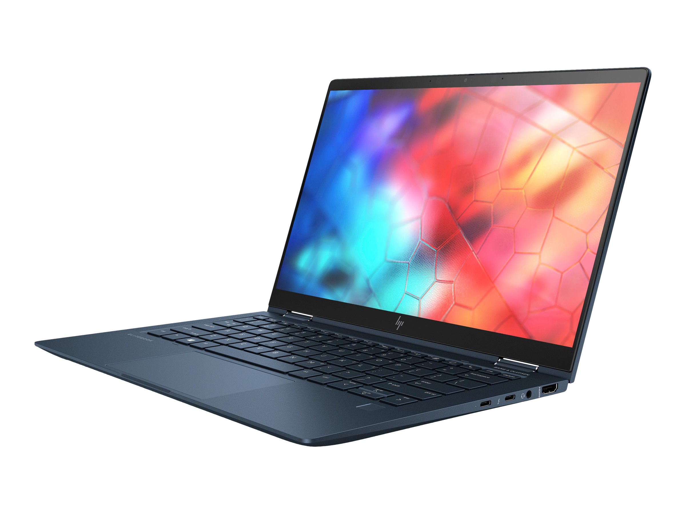 HP Elite Dragonfly Notebook - Flip-Design - Intel Core i5 8365U  1.6 GHz - vPro - Win 10 Pro 64-Bit - UHD Graphics 620 - 16 GB RAM - 256 GB SSD NVMe, TLC - 33.8 cm (13.3")