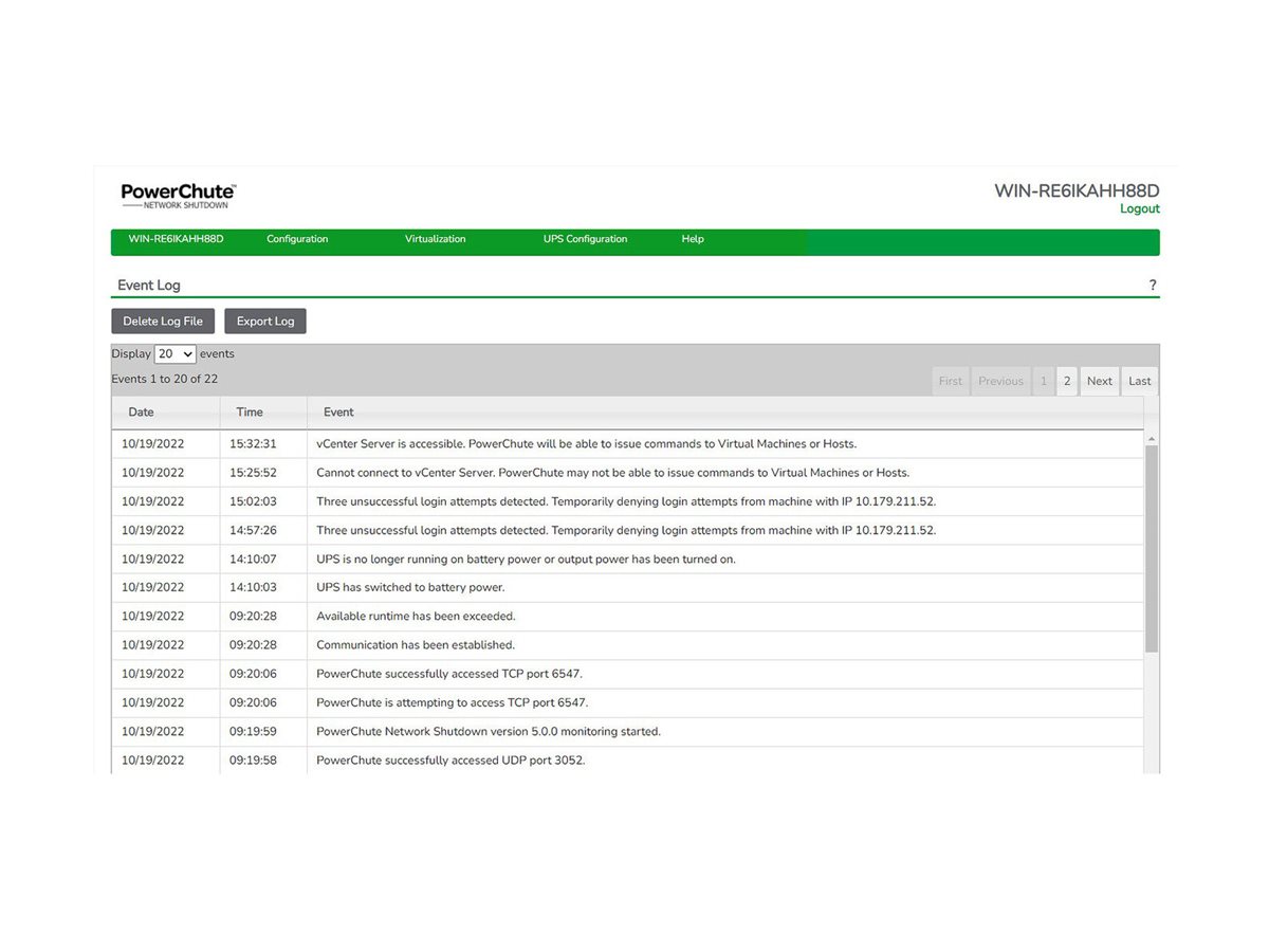 APC PowerChute Network Shutdown for Virtualization and HCI - Abonnement-Lizenz (6 Jahre)