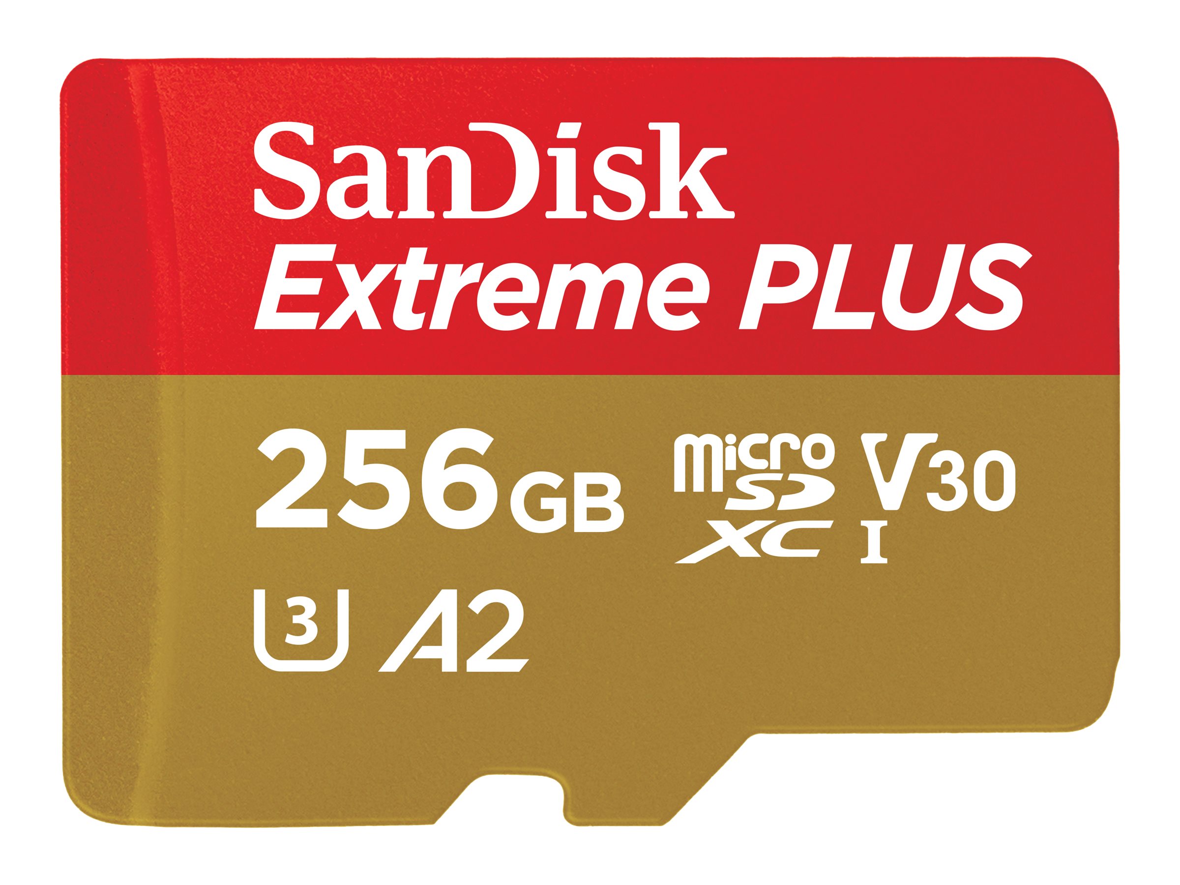 SanDisk Extreme PLUS - Flash-Speicherkarte (microSDXC-an-SD-Adapter inbegriffen)