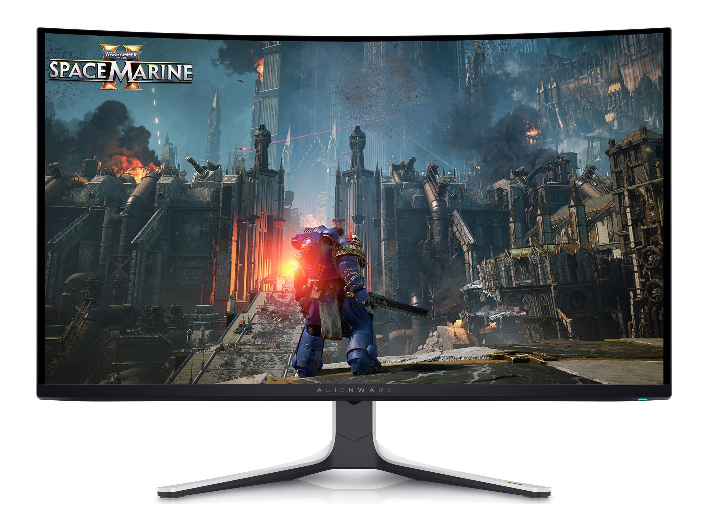 Dell Alienware AW3225QF - OLED-Monitor - Gaming - gebogen - 80.32 cm (32")