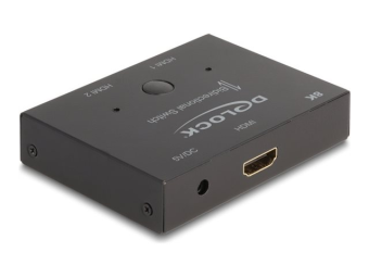 Delock VideoAudio SplitterSwitch - 2-1, bidirektional, 8K 60 Hz x HDMI