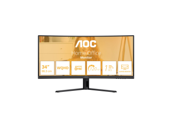AOC Basic-line CU34B3E - B3 Series - LED-Monitor - gebogen - 86.36 cm (34")