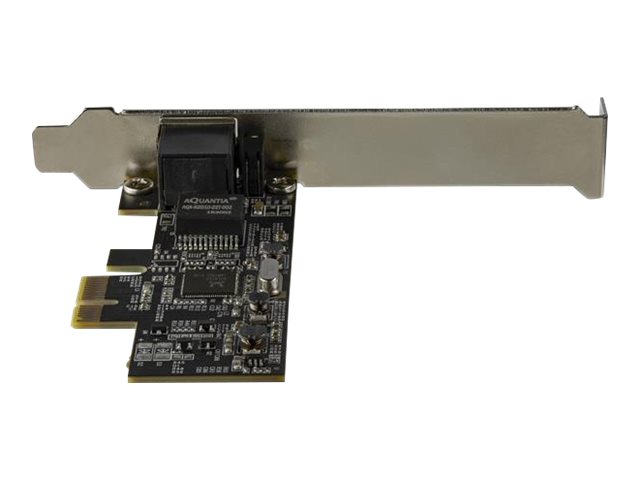 StarTech.com Startech ST2GPEX PCI Express Netzwerkkarte (1 Port,  2.5Gbps 2.5GBASE-T, PCIe LAN Adapter Karte)