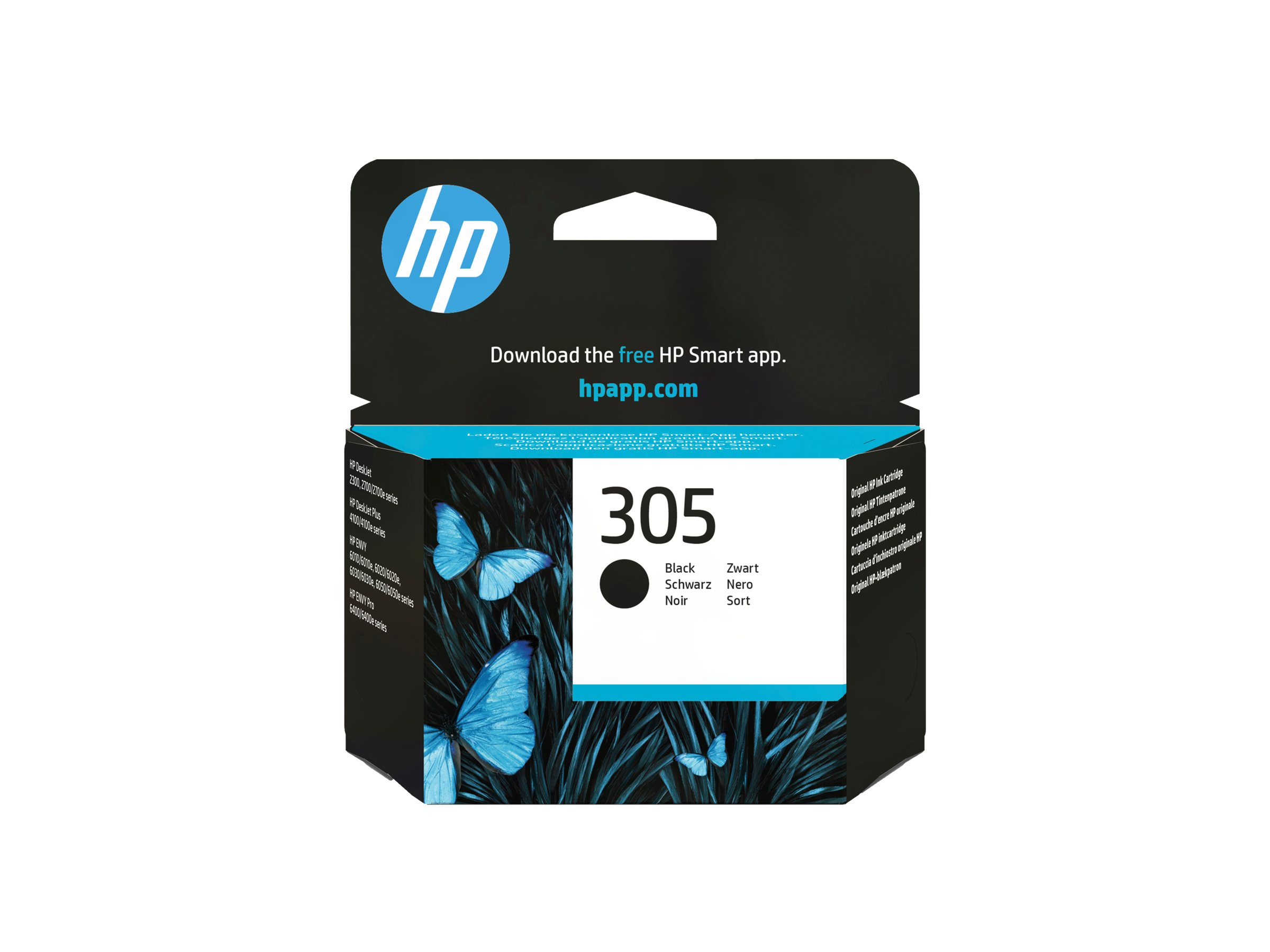 HP 305 - 3.55 ml - Schwarz - original - Tintenpatrone