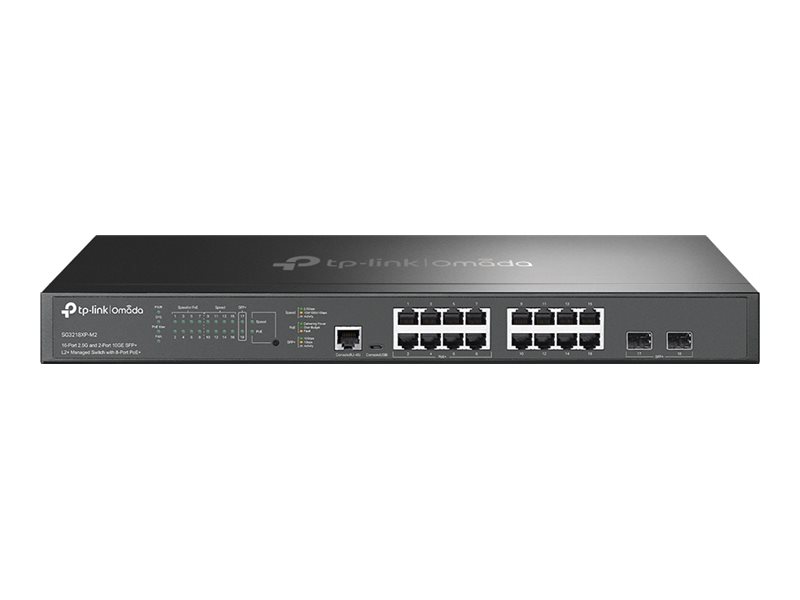 TP-LINK Omada SG3218XP-M2 V1.6 - Switch - L2+ - managed - 8 x 2.5GBase-T + 8 x 10010002.5G (PoE+)