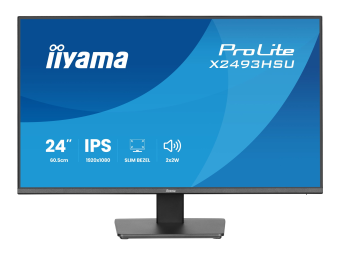 Iiyama ProLite X2493HSU-B1 - LED-Monitor - 61 cm (24")