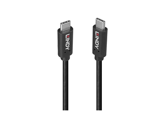 Lindy USB 3.2 Typ C Kabel 20Gbits 100W PD GRS - Kabel - DigitalDaten