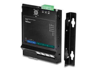 TRENDnet TI-PG62F - Switch - unmanaged - 4 x 101001000 (PoE+)