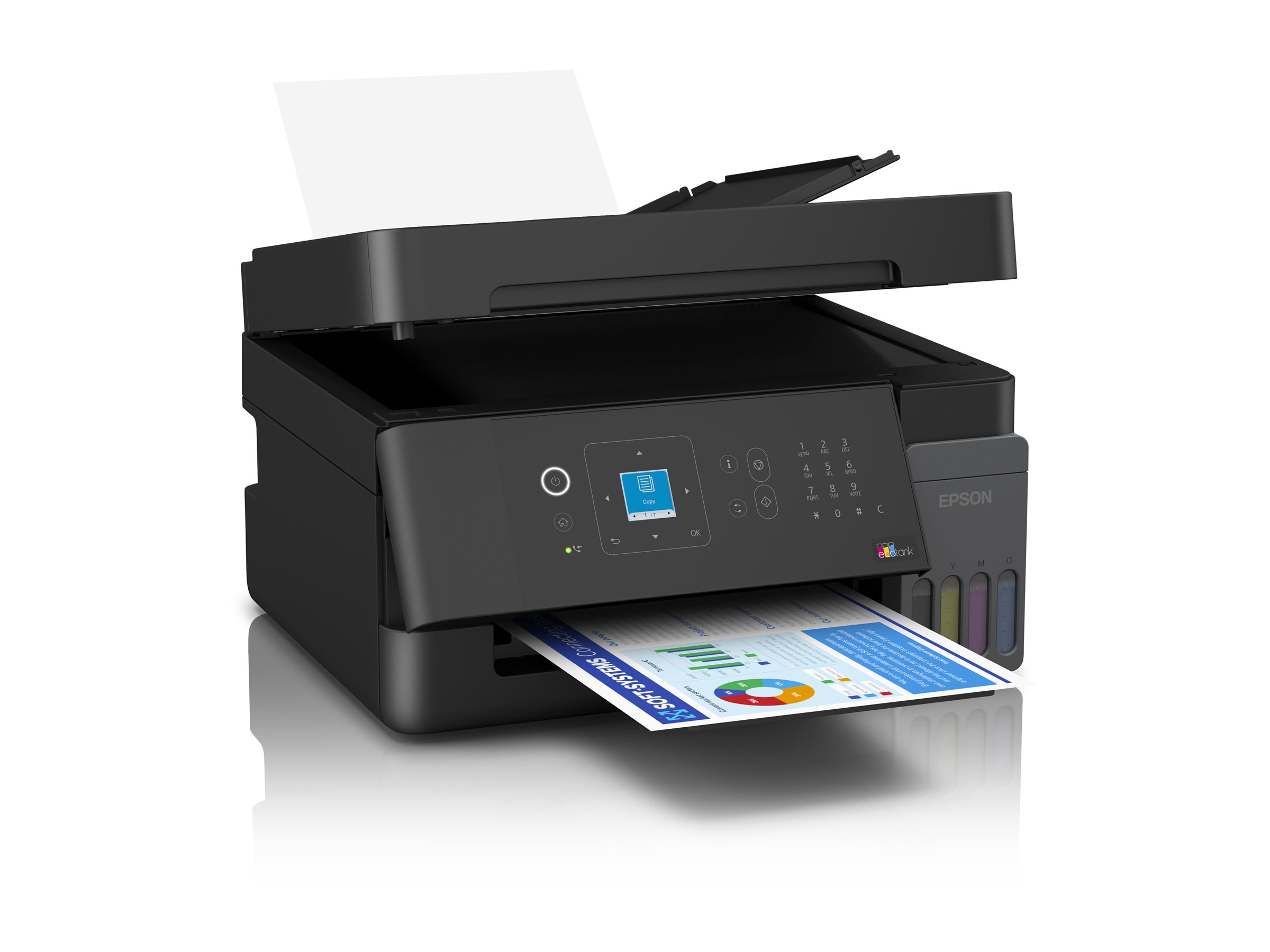 Epson EcoTank ET-4900 - Multifunktionsdrucker - Farbe - Tintenstrahl - ITS - A4 (210 x 297 mm)