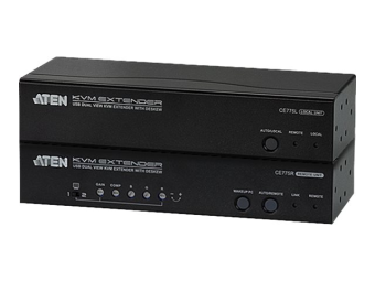 ATEN CE 775 Local and Remote Units - KVM-Audio-serieller Extender