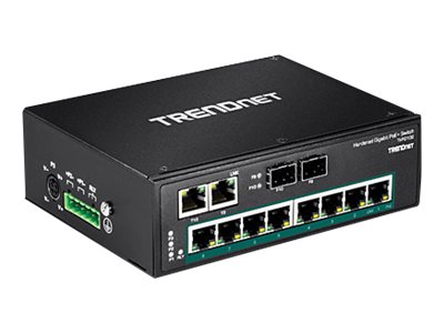 TRENDnet TI-PG102 - Switch - unmanaged - 8 x 101001000 (PoE+)