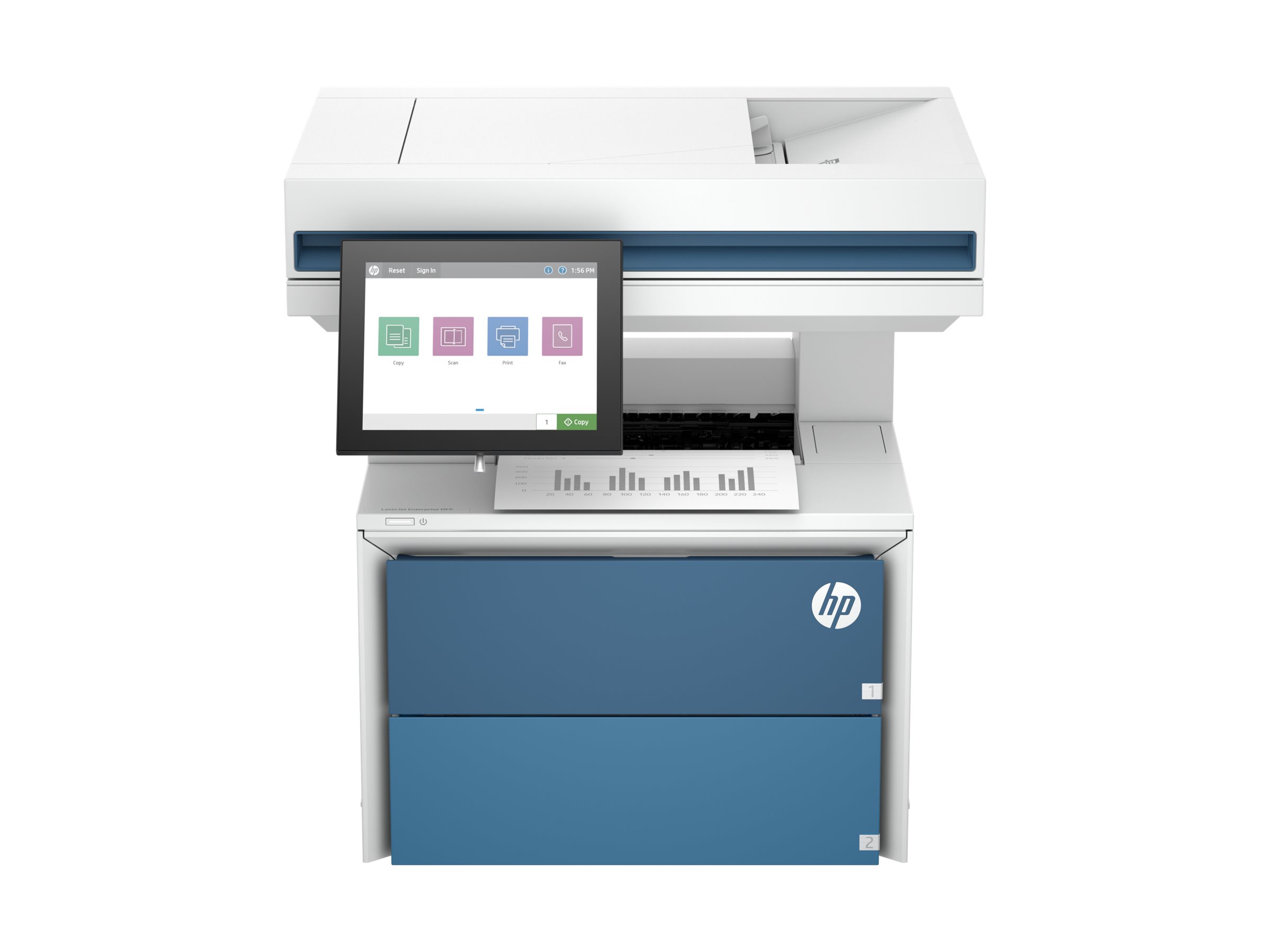 HP LaserJet Enterprise MFP 5602dn - Multifunktionsdrucker - sw - Laser - Legal (216 x 356 mm)