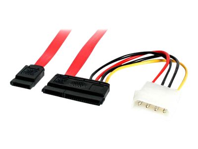 StarTech.com 45cm SATA Daten- und Stromkabel mit LP4 Molex - SATA-Kabel - Serial ATA 150300600 - SATA Combo (R)