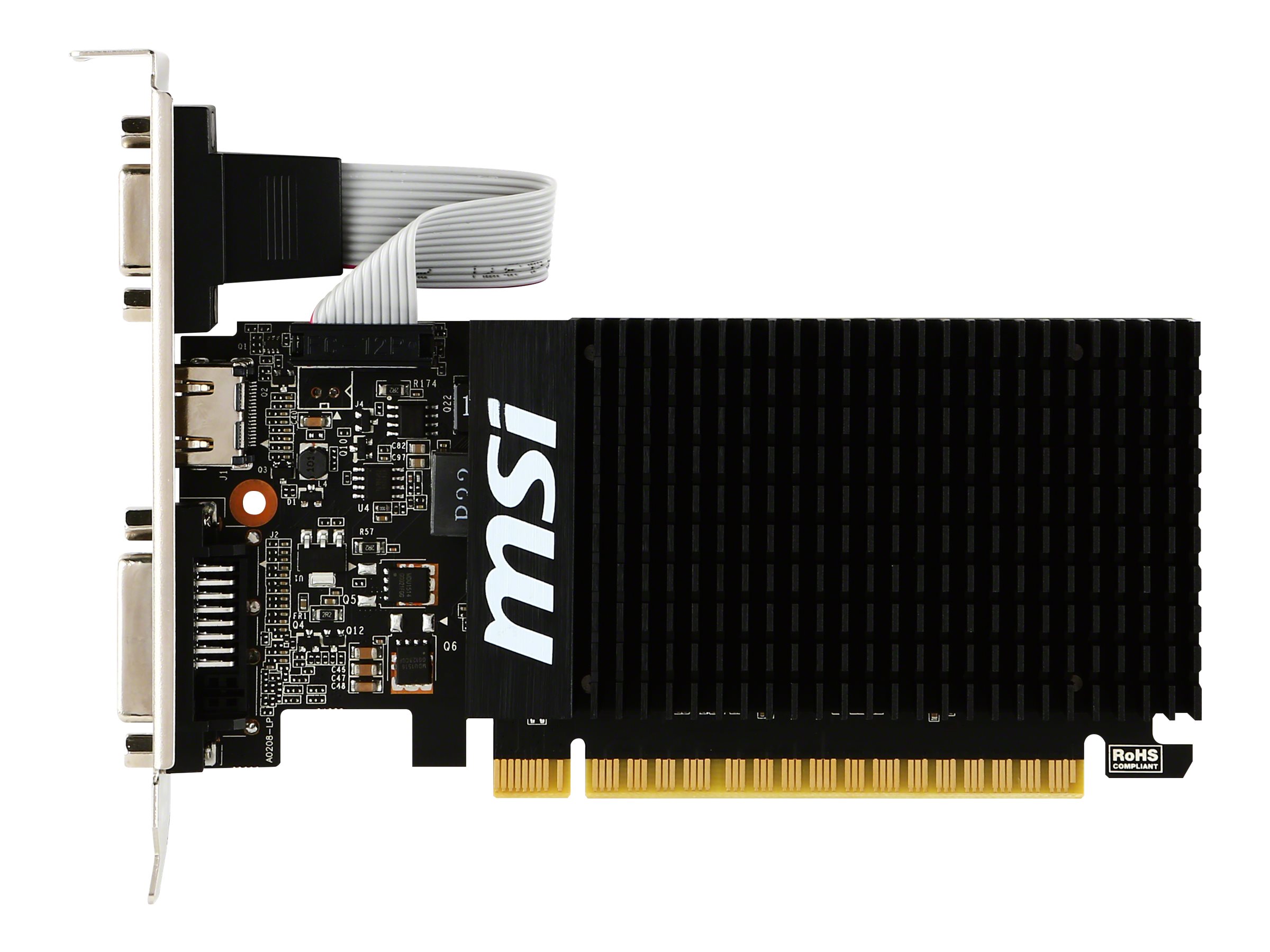 MSI GT 710 2GD3H LP - Grafikkarte - GF GT 710