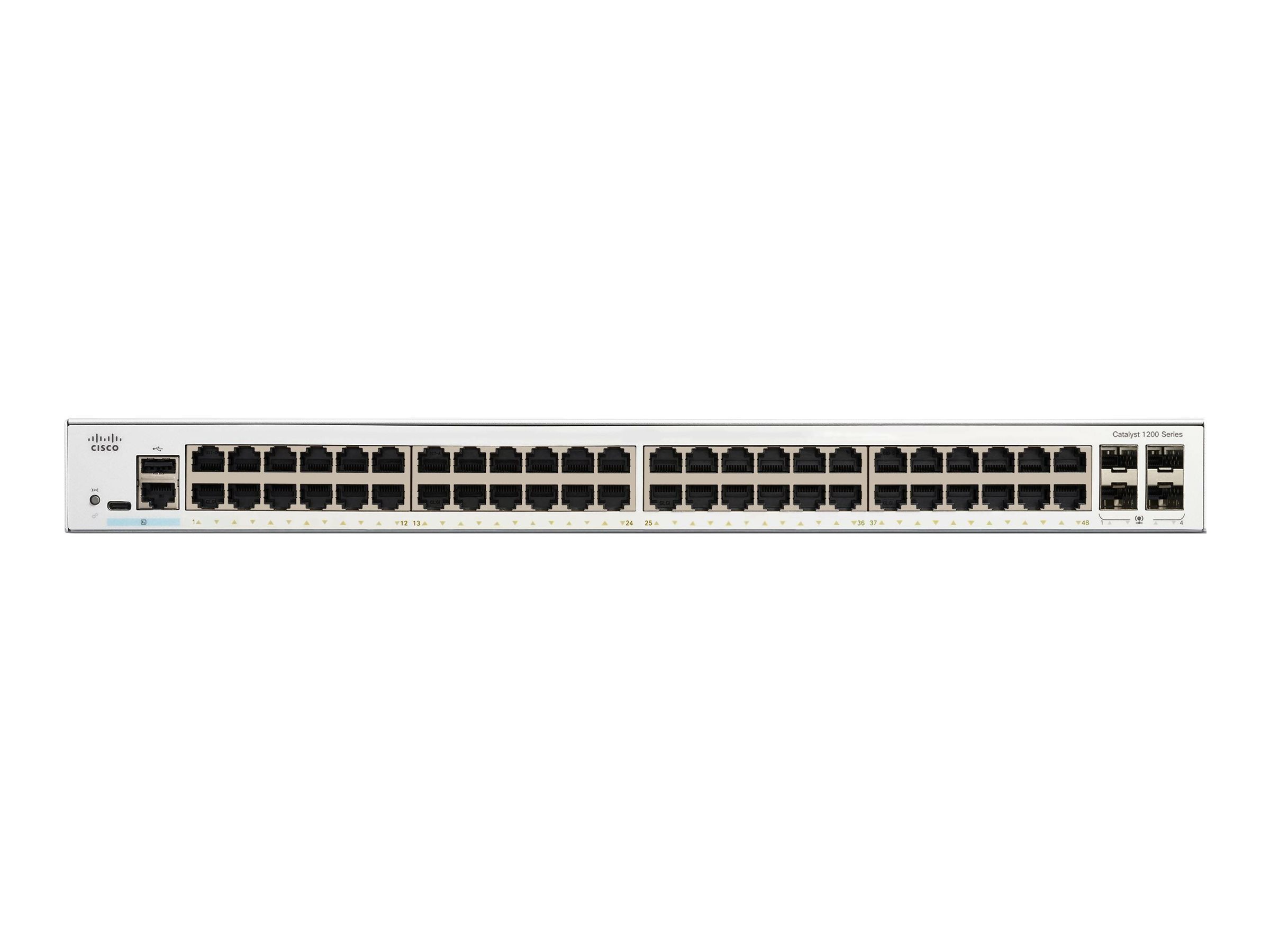 Cisco Catalyst 1200-48T-4G - Switch - L3 - Smart