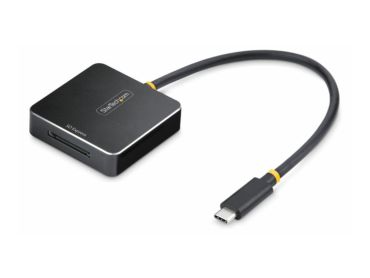 StarTech.com USB-C SD Express Card Reader, USB 10Gbps, Portable Memory Card Reader, USB Type-C to Secure Digital 7.1 Adapter, Works with Any Operating System - Kartenleser (SDHC, SDXC)