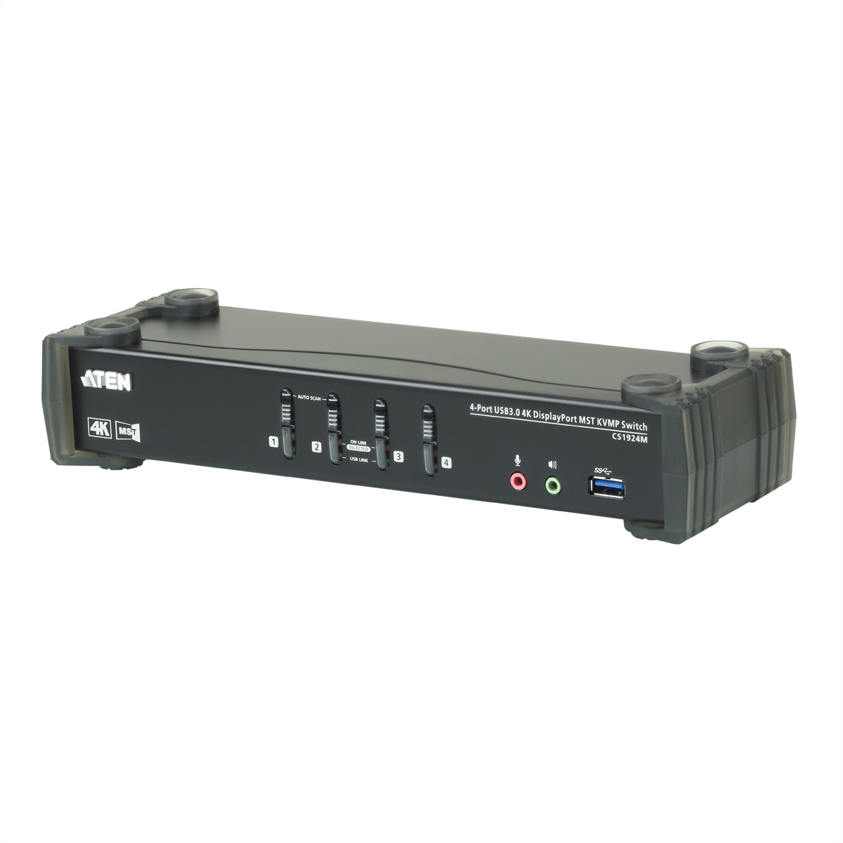 ATEN CS1924M KVMP Switch - KVM-Audio-USB-Switch