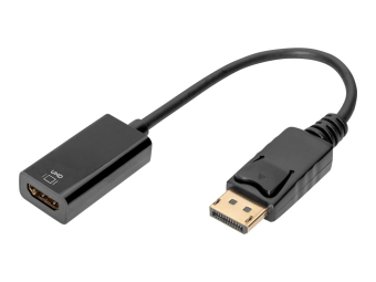 DIGITUS Aktiver DisplayPort Adapter  Konverter, DP auf HDMI