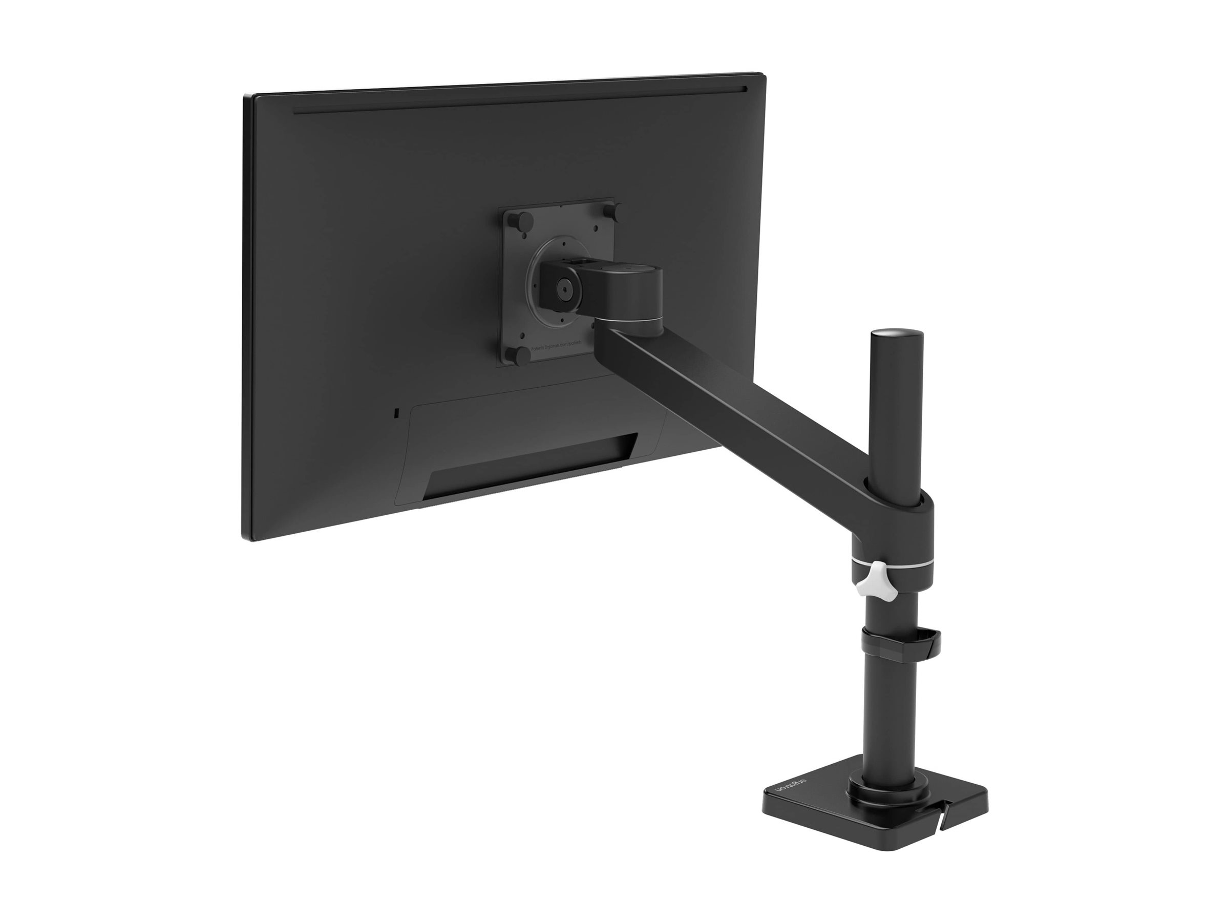 Ergotron NX - Befestigungskit (Gelenkarm, Arm-Einheit, Befestigungsmaterialien, Basis, Stange, Pivot) - für Monitor - mattschwarz - Bildschirmgröße bis zu 86,4 cm (bis zu 34 Zoll)