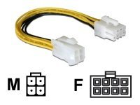 Delock Adapter für Power Connector - 4 PIN ATX12V (M)