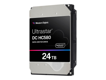 WD Ultrastar DC HC580 WUH722424ALE6L1 - Festplatte - verschlüsselt - 24 TB - intern - 3.5 (8.9 cm)