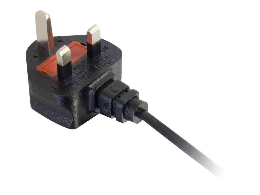 C2G Non-Polarised Power Cord - Stromkabel - power IEC 60320 C7 zu BS 1363 (M)