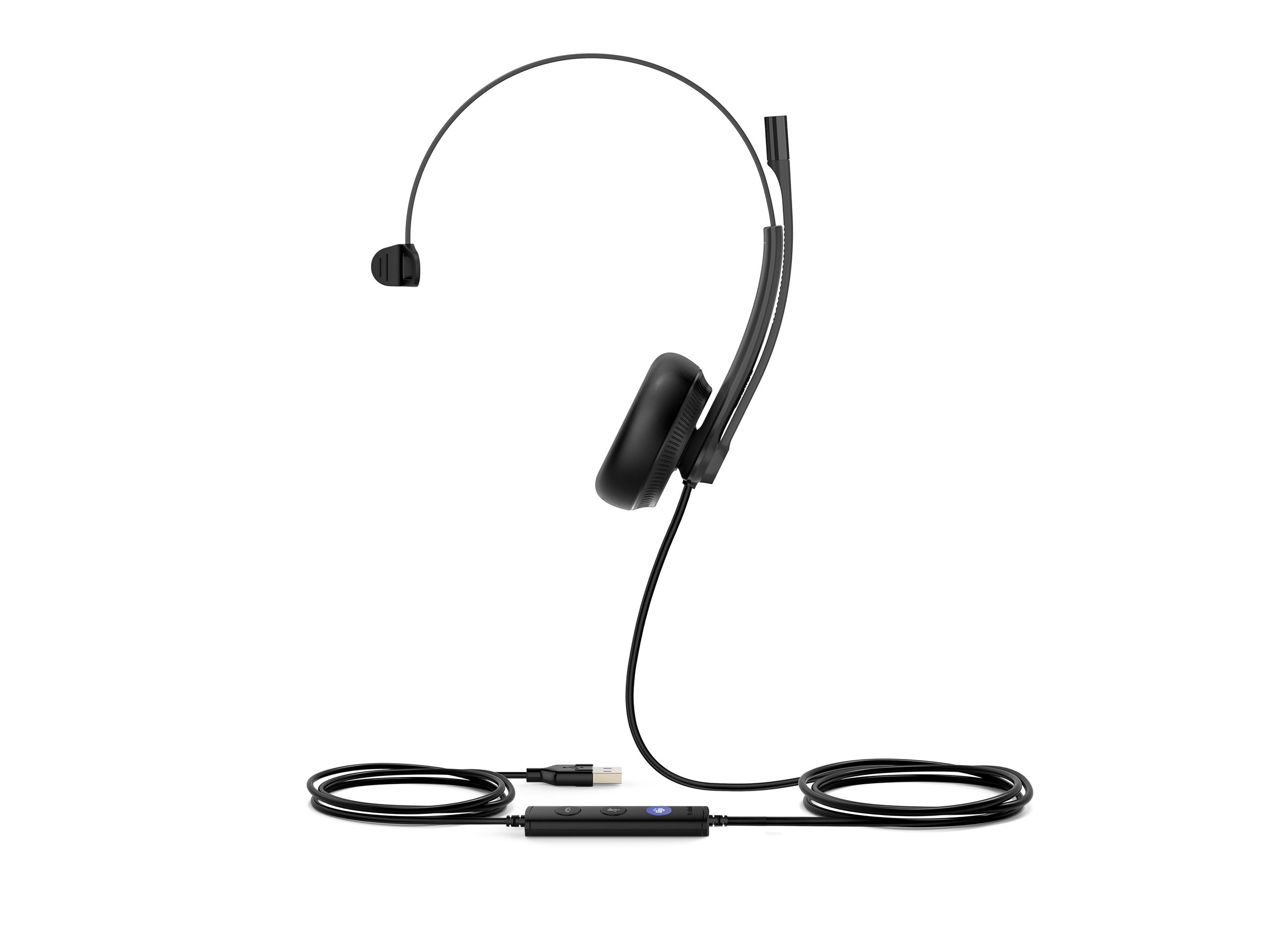 Yealink UH34 Mono - Headset - On-Ear - kabelgebunden