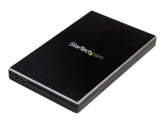 StarTech.com USB 3.1 (10 Gbps) Festplattengehäuse für 2,5 SATA Laufwerke - Gehäuse für SSDHDD - Aluminium - Speichergehäuse - 2.5" (6.4 cm)