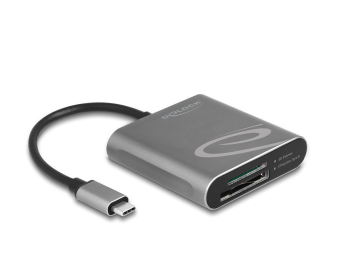 Delock Kartenleser (SD Express, CFexpress 2.0 Type B, SDHC UHS-I, SDHC UHS-II, SDXC, SDXC UHS-I, SDXC UHS-II, SDHC)