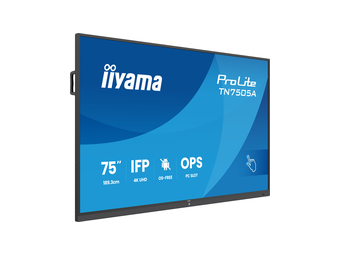 Iiyama 75" TN7505A-B1AG Multi-Touch 2xHDMI+DP+USB-C - Flachbildschirm (TFTLCD) - 189,3 cm
