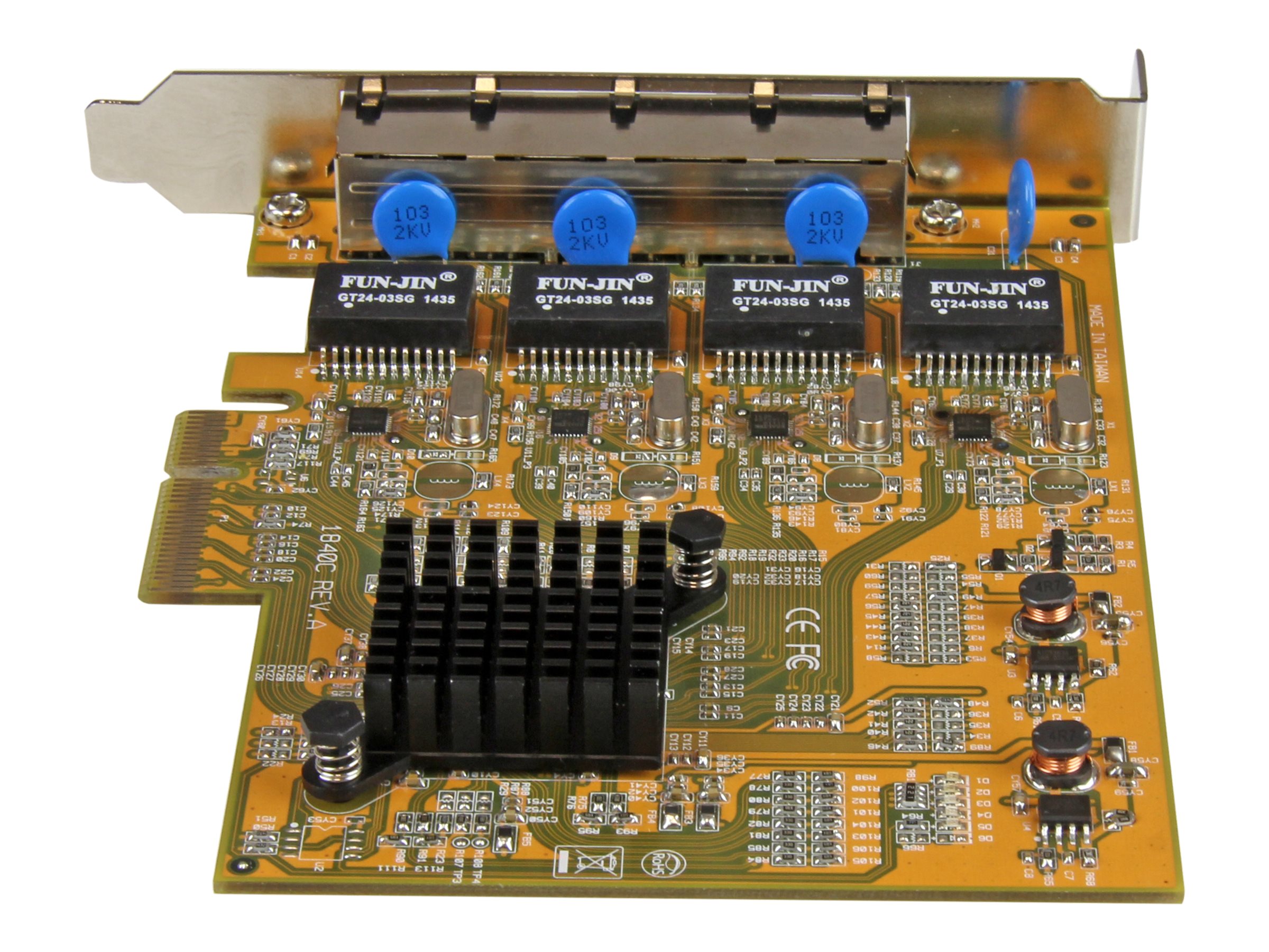StarTech.com Startech 4 Port PCIe Gigabit Netzwerkkarte