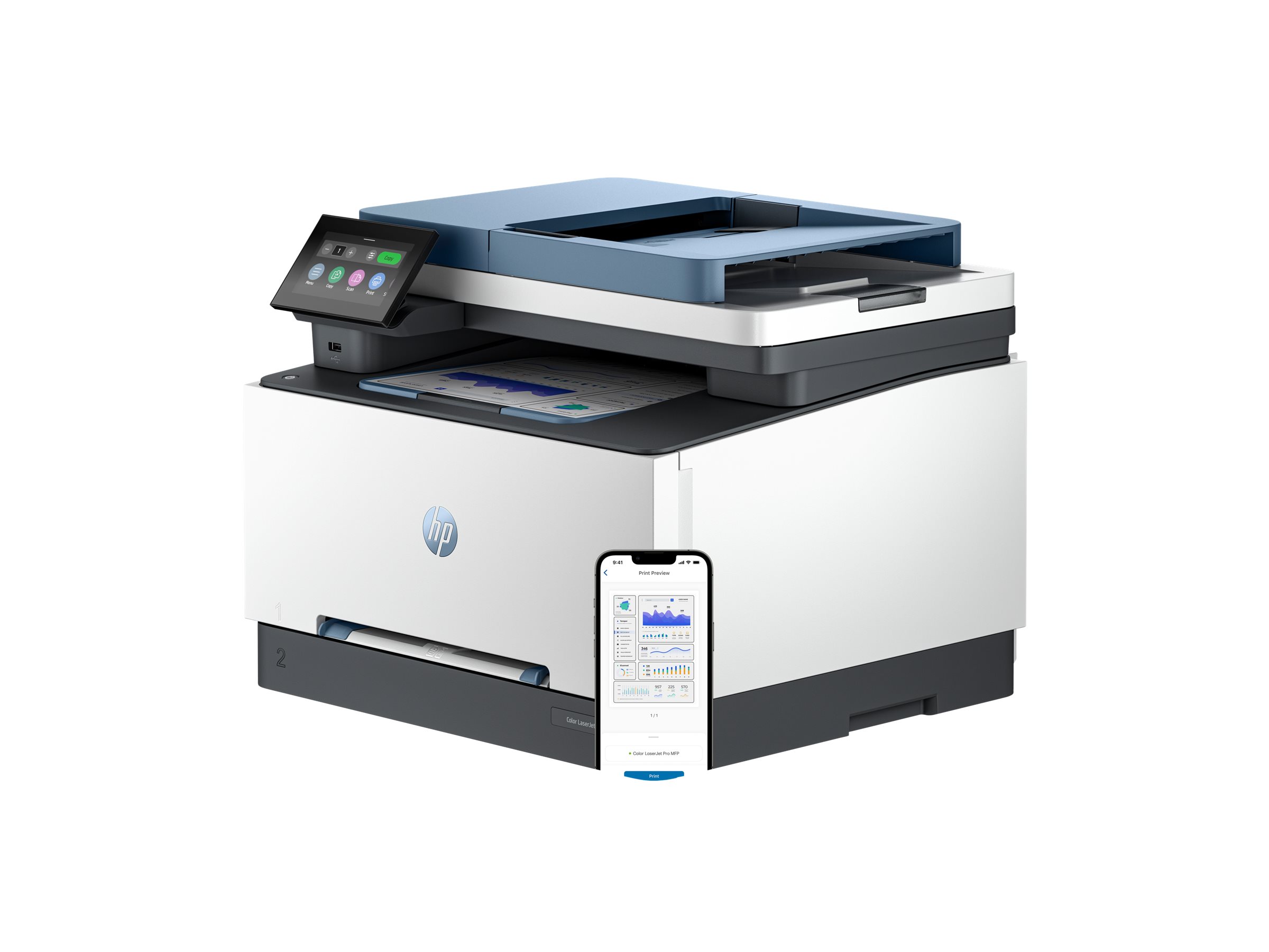 HP Color LaserJet Pro MFP 3302fdng - Multifunktionsdrucker - Farbe - Laser - Legal (216 x 356 mm)