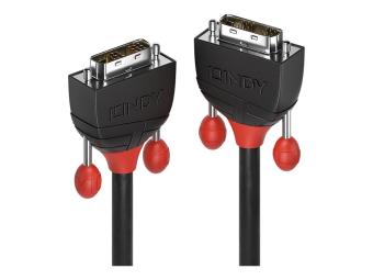 Lindy Black Line - DVI-Kabel - Single Link - DVI-D (M)