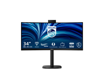 Philips 34B2U3600CH - 3000 Series - LED-Monitor - gebogen - 86.36 cm (34")