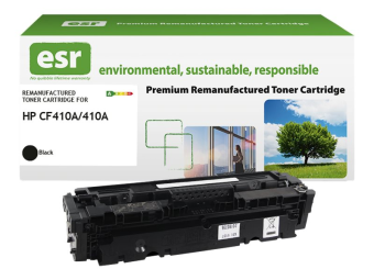 ESR Schwarz - kompatibel - Karton - wiederaufbereitet - Tonerpatrone (Alternative zu: HP CF410A)