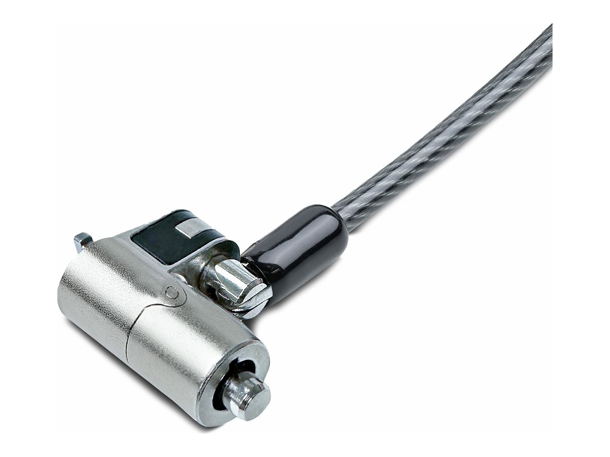 StarTech.com Laptop cable lock 6Ft Compatible With Noble Wedge Laptop Cable Lock, 6Ft (2m)