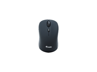 Equip Optische Mini Maus kabellos - Beidhändig - Optisch - RF Wireless - 1600 DPI - Schwarz