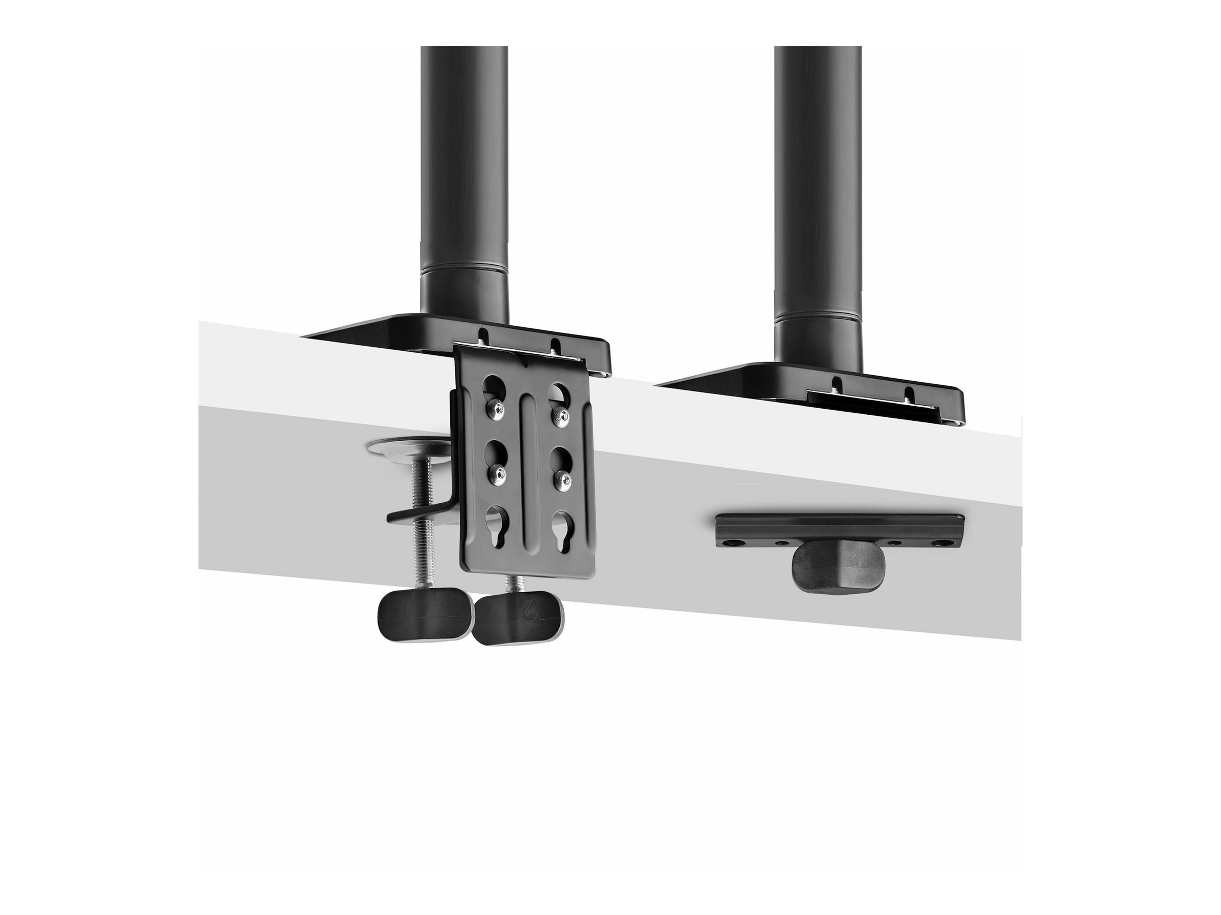 StarTech.com Monitor Desk Mount For 49" Ultrawide Curved Screen, Max 44lb - Befestigungskit (Federarm, Schwenkarm, Basis, VESA-Halterung, C-Klemme Montage 10-80 mm, Tüllenmontage 10 - 35 mm)