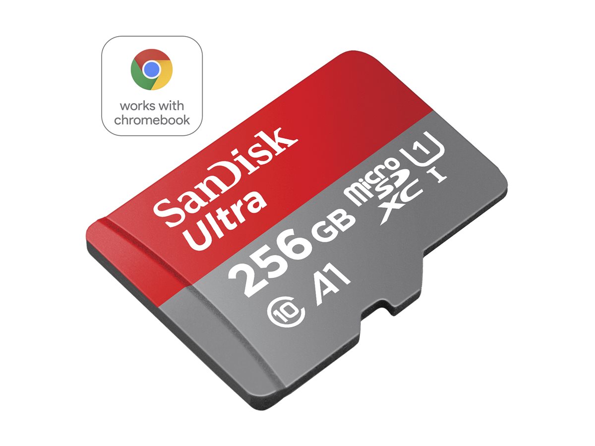 SanDisk Ultra - Flash-Speicherkarte (microSDXC-an-SD-Adapter inbegriffen)