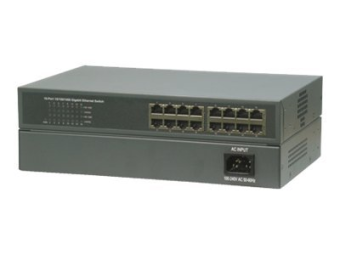 ROLINE Gigabit Ethernet Switch - Switch - 16 x 101001000