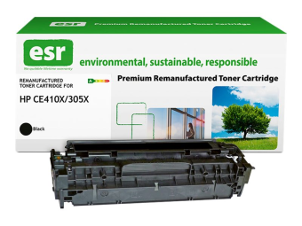 ESR Mit hoher Kapazität - Schwarz - kompatibel - Karton - wiederaufbereitet - Tonerpatrone (Alternative zu: HP 305X)