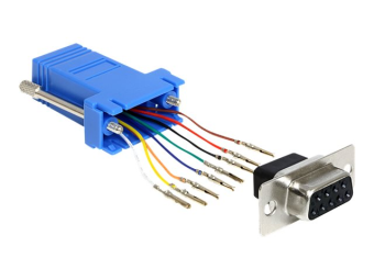 Delock Serieller Adapter - RJ-45 (W) zu DB-9 (W)